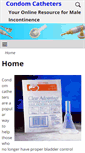 Mobile Screenshot of condomcatheters.net